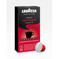 10 Capsule Caffè Lavazza Miscela ARMONICO Compatibili Nespresso