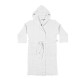 Accappatoio Uomo Donna FAZZINI 100% Cotone NIDO D' APE con Cappuccio S M L XL
