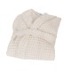 Accappatoio Uomo Donna FAZZINI 100% Cotone NIDO D' APE con Cappuccio S M L XL
