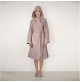 Accappatoio Uomo Donna FAZZINI 100% Cotone NIDO D' APE con Cappuccio S M L XL