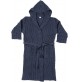 Accappatoio Uomo Donna FAZZINI 100% Cotone NIDO D' APE con Cappuccio S M L XL