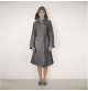 Accappatoio Uomo Donna FAZZINI 100% Cotone NIDO D' APE con Cappuccio S M L XL