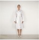 Accappatoio Uomo Donna FAZZINI 100% Cotone NIDO D' APE con Cappuccio S M L XL