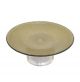 Alzata Centrotavola BOMBAY IVV Beige in Vetro 28 cm