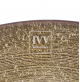 Alzata Centrotavola BOMBAY IVV Beige in Vetro 28 cm