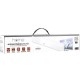 Antenna TV Amplificata Interno Regolabile Guadagno 40 db 5 Volt Camper Camion