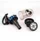 Aspirapolvere Multi Ciclonico GIRMI a Traino Potenza 700 Watt Aspiratore 3 Litri