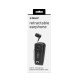 Auricolare Bluetooth per Telefonate con CAVO RETRATTILE Cuffia Vivavoce CELLY