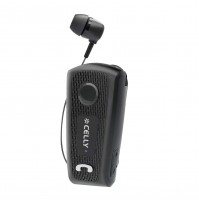 Auricolare Bluetooth per Telefonate con CAVO RETRATTILE Cuffia Vivavoce CELLY