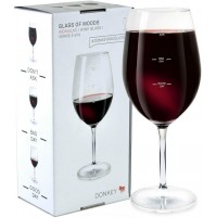 Bicchiere Calice da Vino GLASS OF MOODS Misura Umore Good Bad Day Idea Regalo