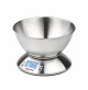 Bilancia Pesa da Cucina Cibi Alimenti GIRMI Digitale Elettronica Ciotola Inox