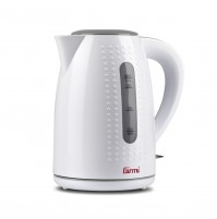 Bollitore Elettrico 1,7 Litri per Acqua Thè Tisane GIRMI 2200 Watt Bianco Scalda