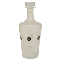 Bottiglia Cristallo con Tappo Nicia Egizia Trasparente 25 cm