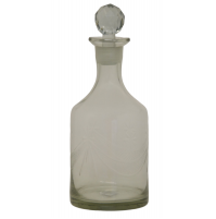Bottiglia Cristallo con Tappo Nieve SIA Trasparente 24 cm