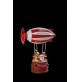 Carillon Dirigibile di Natale Merry Christmas Luci LED e Movimento Decorazione