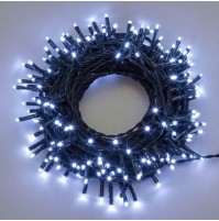 Catena 180 Luci a LED DIAMANTI per Albero di Natale Freddo 8,95 metri da Esterno