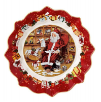 Ciotola Coppa Natale Grande Babbo Villeroy & Boch Toy's Fantasy Porcellana