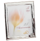 Cornice Portafoto Fascia 25° Anniversario Spighe Argento FANTIN ARGENTI 20x25 cm