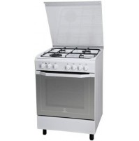 Cucina Forno Gas 60x60cm 4 Fuochi Indesit I6TMH2AF(W)/I Bianco Forno Elettrico