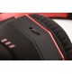 Cuffia Gaming con Microfono Karma GT 93R Rosso con LED Jack+USB