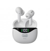 Cuffie Auricolari Bluetooth Trevi HMP 12E40 ENC Wireless Senza Fili Bianco Buds