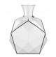 Decanter Brocca per Vino Rosso BRANDANI Diamond in Vetro 1,1 Litri Trasparente