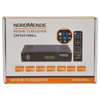 Decoder Digitale Terrestre Ricevitore ZAP26510ND-L NordMende HD DVB-T2