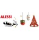 Decorazione Natalizia ALESSI Bark for Christmas BM06 R Albero Natale con Magneti
