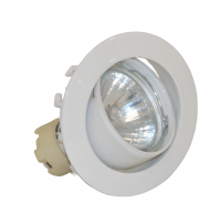 Faretto Incasso CHIP50 Oscillante Bianco per Lampada GU10 Nuova Mizar 8269/16