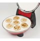Forno Pizza Elettrico 2 Pietre Refrattarie G3Ferrari Pizzeria Napoletana Rosso