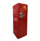 Frigorifero Vintage Colorato AKAI ROSSO 240 L Frigo Freezer Retrò Anni 60 147 cm