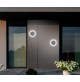 Lampada Applique LED da Muro Parete LUNA IP54 Luce Regolabile INTERNO ESTERNO