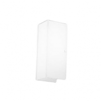 Lampada Parete Applique Linea Light GLUED Vetro Bianco 4879 2G11 9x48cm