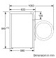 Lavatrice con Oblò BOSCH Serie 4 Bianco 9 Kg Classe A 1200 Giri Vapore Rapido