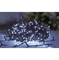Luci Natale LED 1000 Pazze da ESTERNO Controller 8 Giochi - Luce FREDDA
