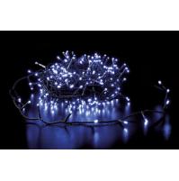 Luci Natale LED 180 Catena per Albero di Natale Blu 8,95 metri da Esterno