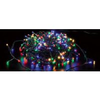 Luci Natale LED da Esterno 180 Mini Luci Multicolor + Bianco Caldo 8 Giochi