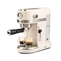 Macchina per Caffè Espresso G3Ferrari G10168 Amarcord Beige Caffettiera 1/2 Tz