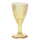 Mini Calici da Shot Amaro Liquorino 10 cm BRANDANI Plissé Set Servizio 6 Persone