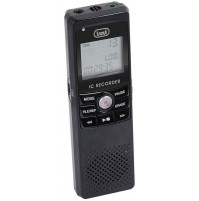 Mini Registratore Vocale Digitale Trevi DR 435 SA Nero con Microfono Memoria 4GB