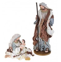 Natività Sacra Famiglia Presepe Brandani Stoffa Natale Religioso Nativity Gesù