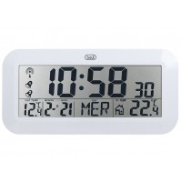 Orologio Digitale Radiocontrollato Trevi OM 3528 Bianco da Parete e Tavolo Clock