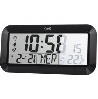 Orologio Digitale Radiocontrollato Trevi OM 3528 Nero da Parete e Tavolo Clock