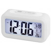 Orologio Digitale Sveglia TREVI SLD 3068 S Bianco con Termometro