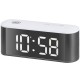 Orologio Sveglia Digitale Trevi EC 883 BL Bianco BIG DISPLAY con Termometro