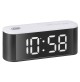 Orologio Sveglia Digitale Trevi EC 883 BL Bianco BIG DISPLAY con Termometro
