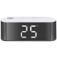 Orologio Sveglia Digitale Trevi EC 883 BL Bianco BIG DISPLAY con Termometro