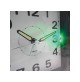 Orologio Sveglia Quarzo Trevi SL 3095 Nero Sweep Silenziosa con Luce