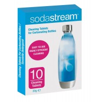 Pack 10 Pastiglie Sodastream Pulisci Bottiglie Plastica per Gasatori di Acqua