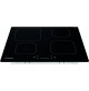 Piano Cottura Fornello a INDUZIONE Nero INDESIT Vetroceramica 4 Fuochi 7200 Watt
